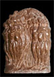 Lumière, porte (bronze)